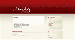 Desktop Screenshot of merhaba-taverne.de