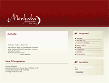 Tablet Screenshot of merhaba-taverne.de